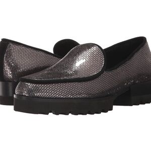 Donald J Pliner 258895 Womens Elen Leather Platform Loafer
Carbon Size 8.5 M